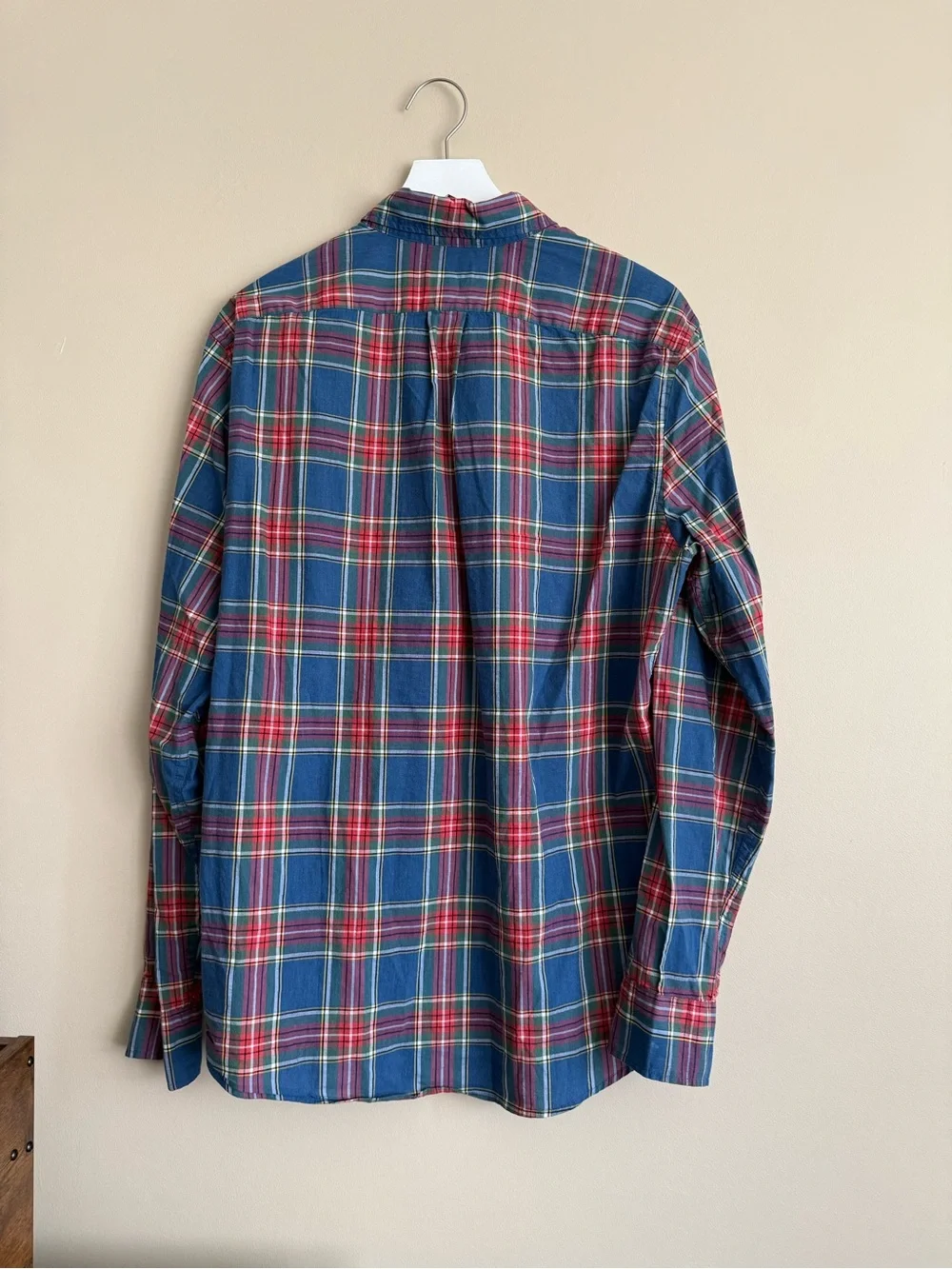 J.CREW Secret Wash Shirt Plaid Size Medium